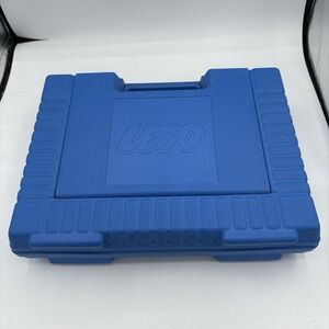 Lego Carry Case Storage Only Blue Plastic No Pieces 14"x10.5"x3.5" 1985 Vintage